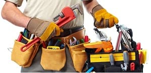 Careful handyman